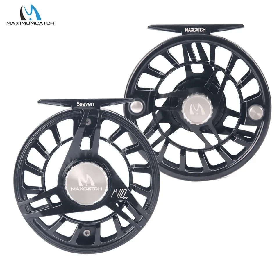 maximumcatch-avidpro-3-11wt-large-arbor-smooth-drag-fly-reel-cnc-6061-t6-aluminum-ultralight-fly-fishing-reel