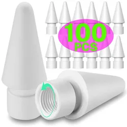 For Apple Pencil Nib Double-Layered for Apple Pencil 1st 2nd Generation Tip for iPencil Tips for iPad Stylus Pen Replacement Nib