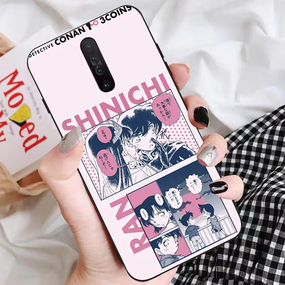 D-Detective C-Conan Phone Case For Redmi 5 6 7 8 9 10 plus pro 6 7 8 9 A GO K20 K30 K40 pro plus F3 Fundas