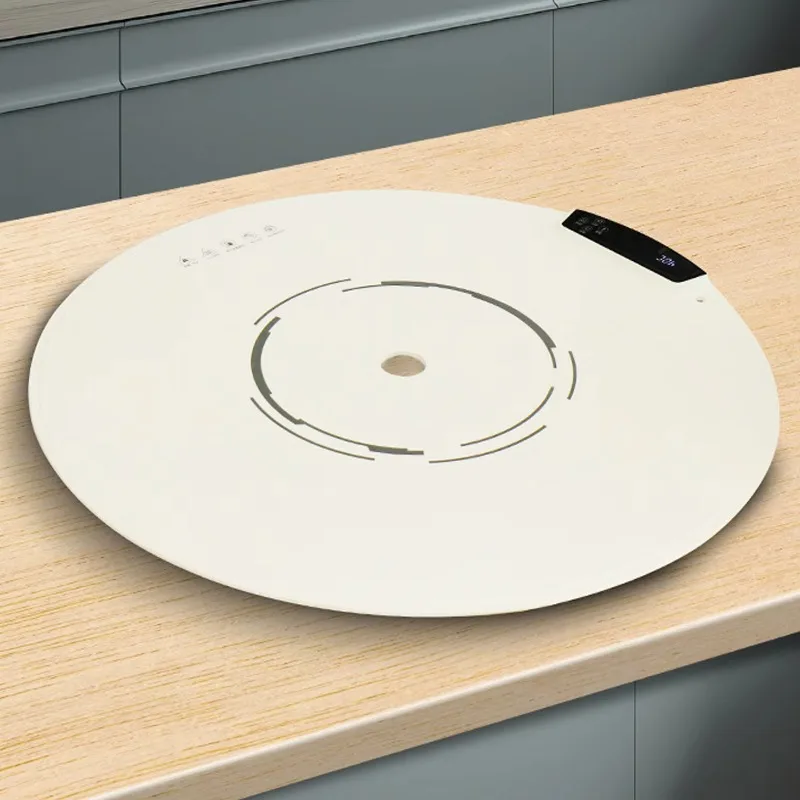 

Collapsible Electric Silicone Warming Board Vegetable Heating Thermostatic Table Mat Flexible for Hotel Use