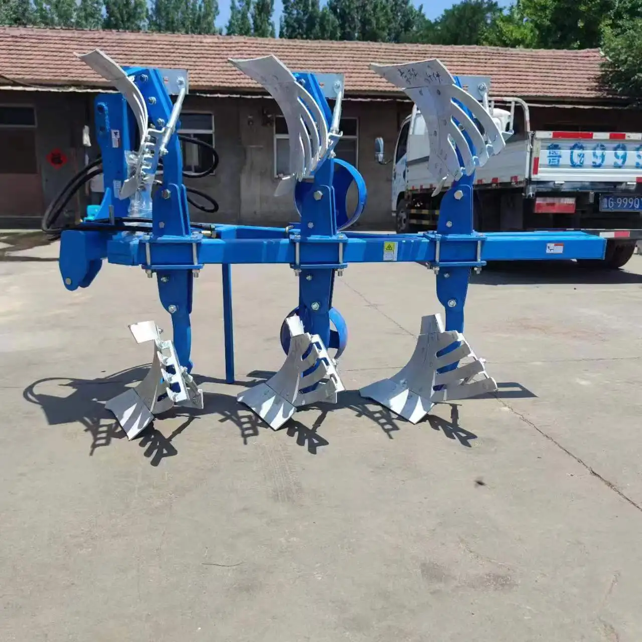 Hydraulic Turning 3 Point Hitch Plow Tractor Mounted Reversible Furrow Plough