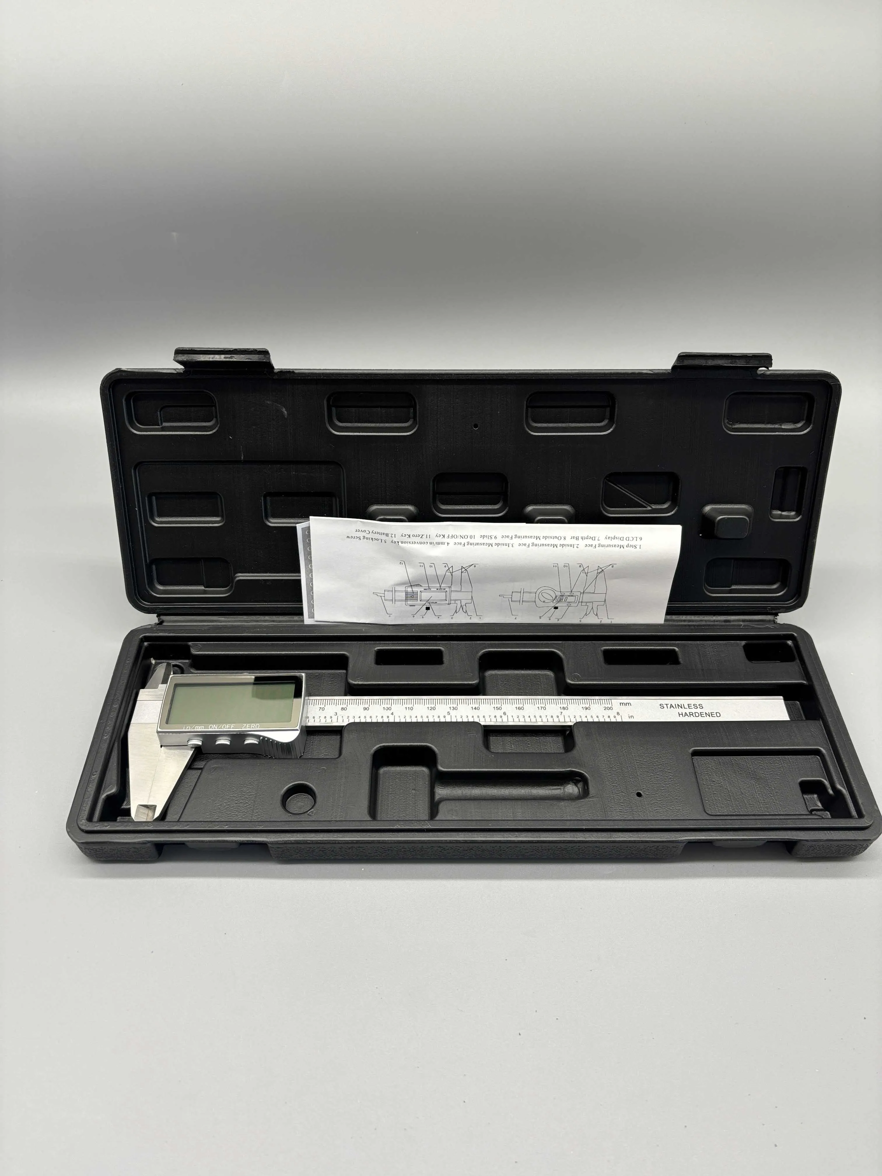 King Size LCD Digital Vernier Caliper With Metal Housing