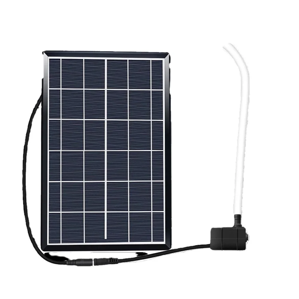 Small Solar Water Pump 12V Circulation Fish Pond Filter Oxygenation Fish Tank Rockery Water Pumping Submersible Pump Outdoor
