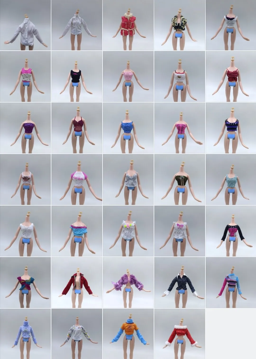 

30cm Bratzes Doll Clothes for Monster High School Doll Clothes Skirt Suit Replacement Play Clothes