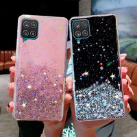 Bling Glitter Soft Silicone Sequins Clear Case for Huawei P40 P50 P70 Pro Plus 5G P40 Lite 4G Sparkle Cover Funda