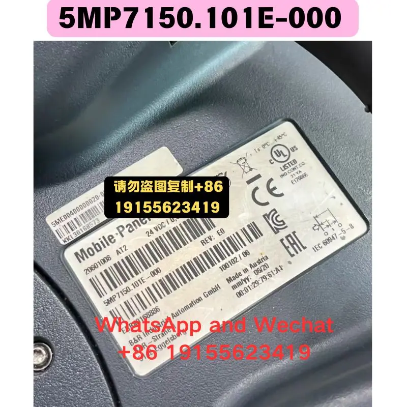 Used OEM disassembled parts 5MP7150.101E-000 Teach Pendant Functional test OK Quick delivery