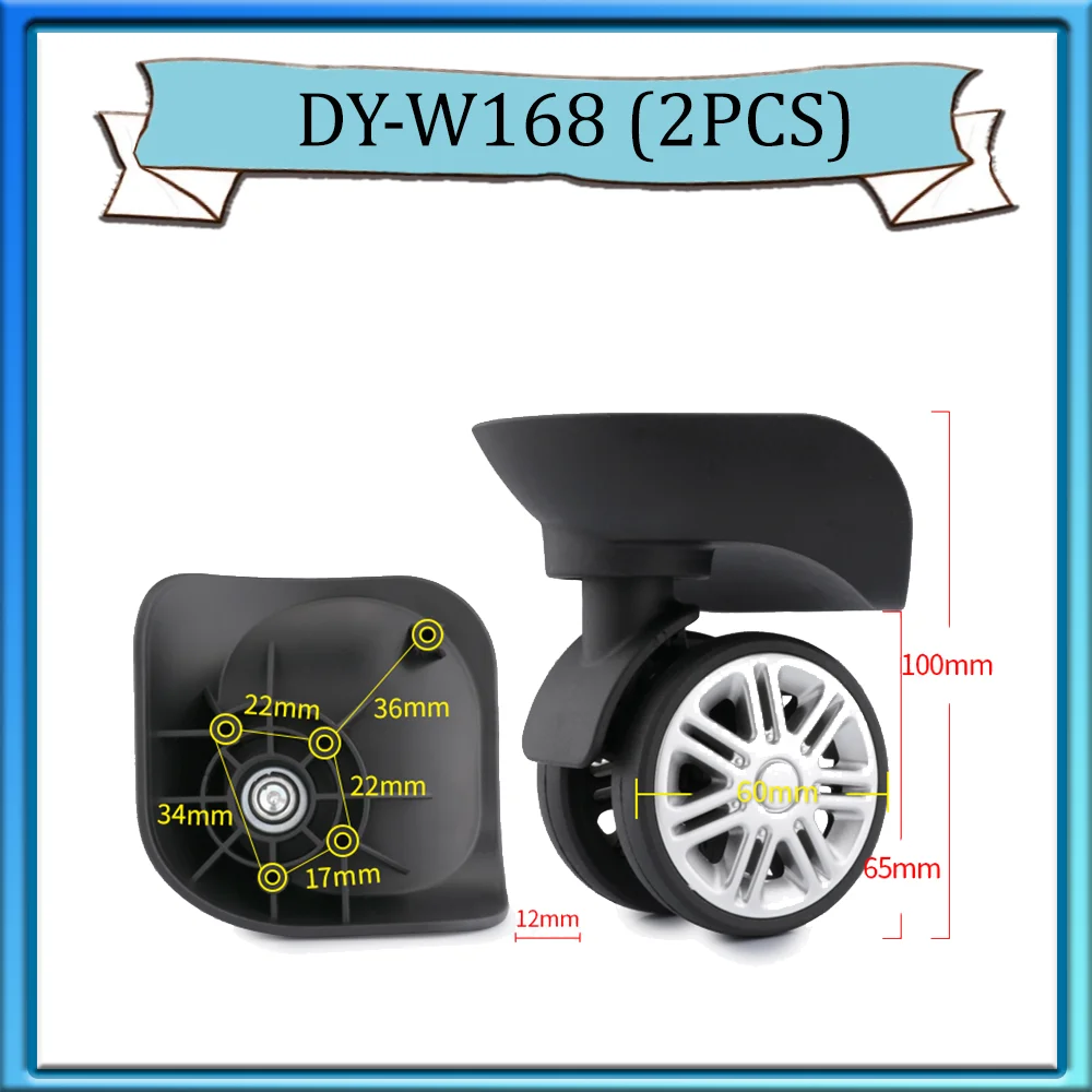 For Samsonite Trolley case universal wheel Luggage Wheel accessories Password Travel Accessory Roller pulley caster Maintenance