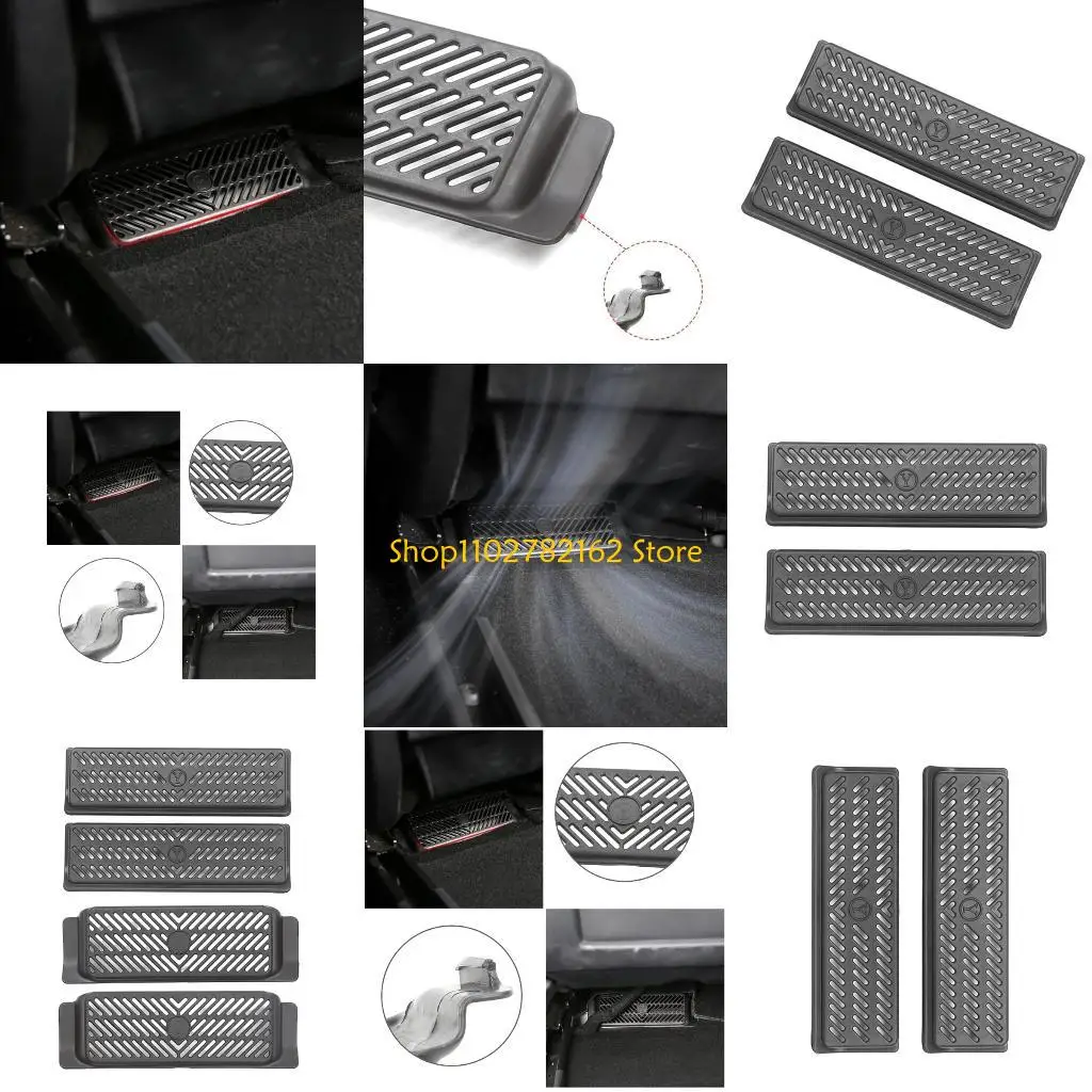 

547B Car Air Outlet Protect Cover Under Seats Antidust Modified Part for