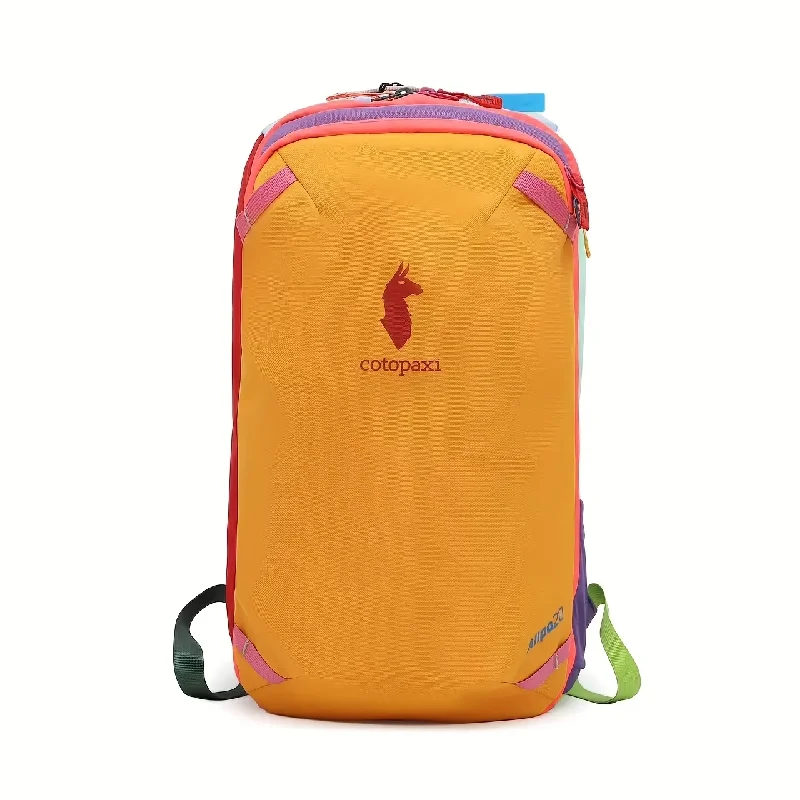 20L Dopamine Camel Backpack Unisex Durable School Bag Lightweight Daily Commute Travel Double Shoulder Bag