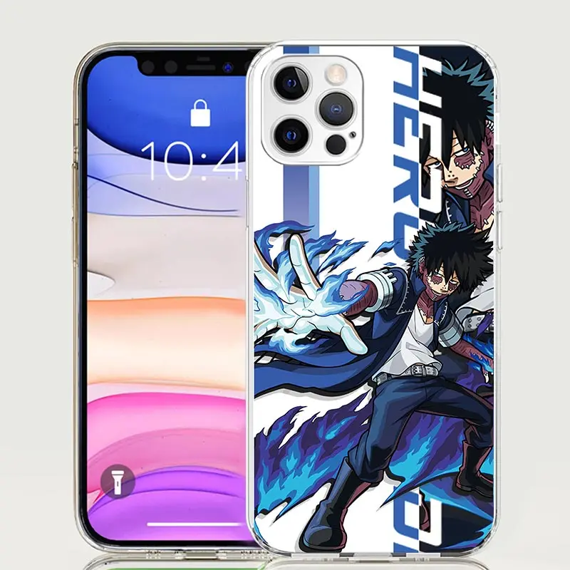 My Hero MHA Art Phone Case For iPhone 16 15 Plus 11 14 Pro Max 13 12 Mini XS X 7 8 + SE Pattern Customized Couqe Cover 11 12 13 image 5