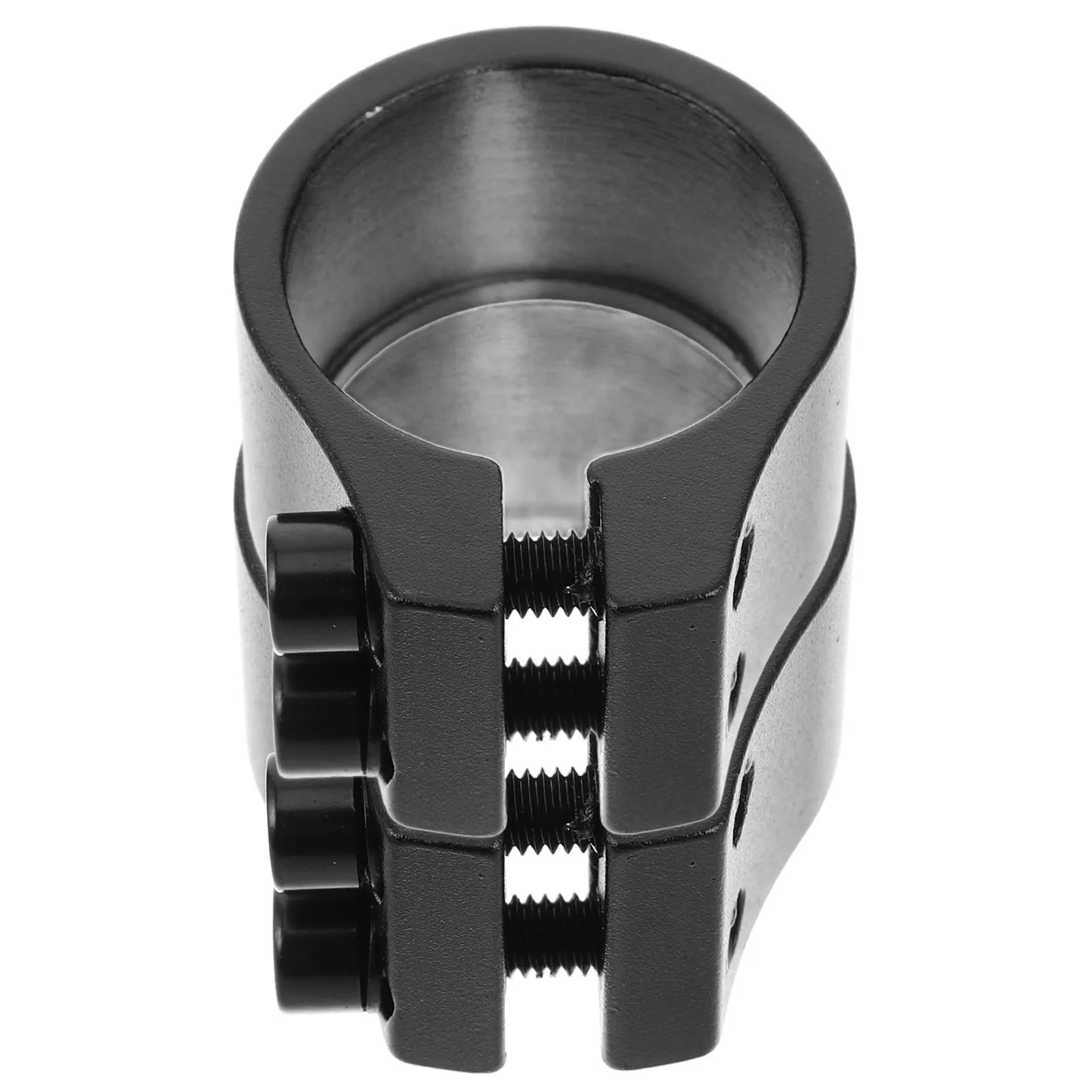 2Pcs Bike Double Bolt Seat Clamp 34.9mm Aluminum Alloy Bicycle Seat Post Clamp Quick Release Saddle Lock Bicycle Seatpost Mount