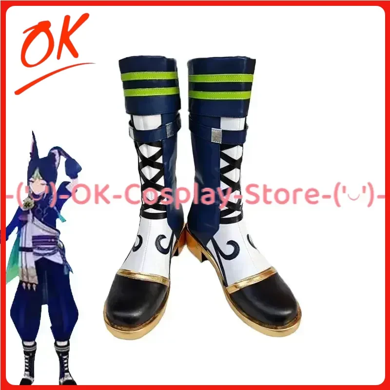 

[На заказ] игра Genshin Impact Tignari обувь для косплея аниме реквизит для ролевых игр Хэллоуин карнавал вечерние ботинки из искусственной кожи