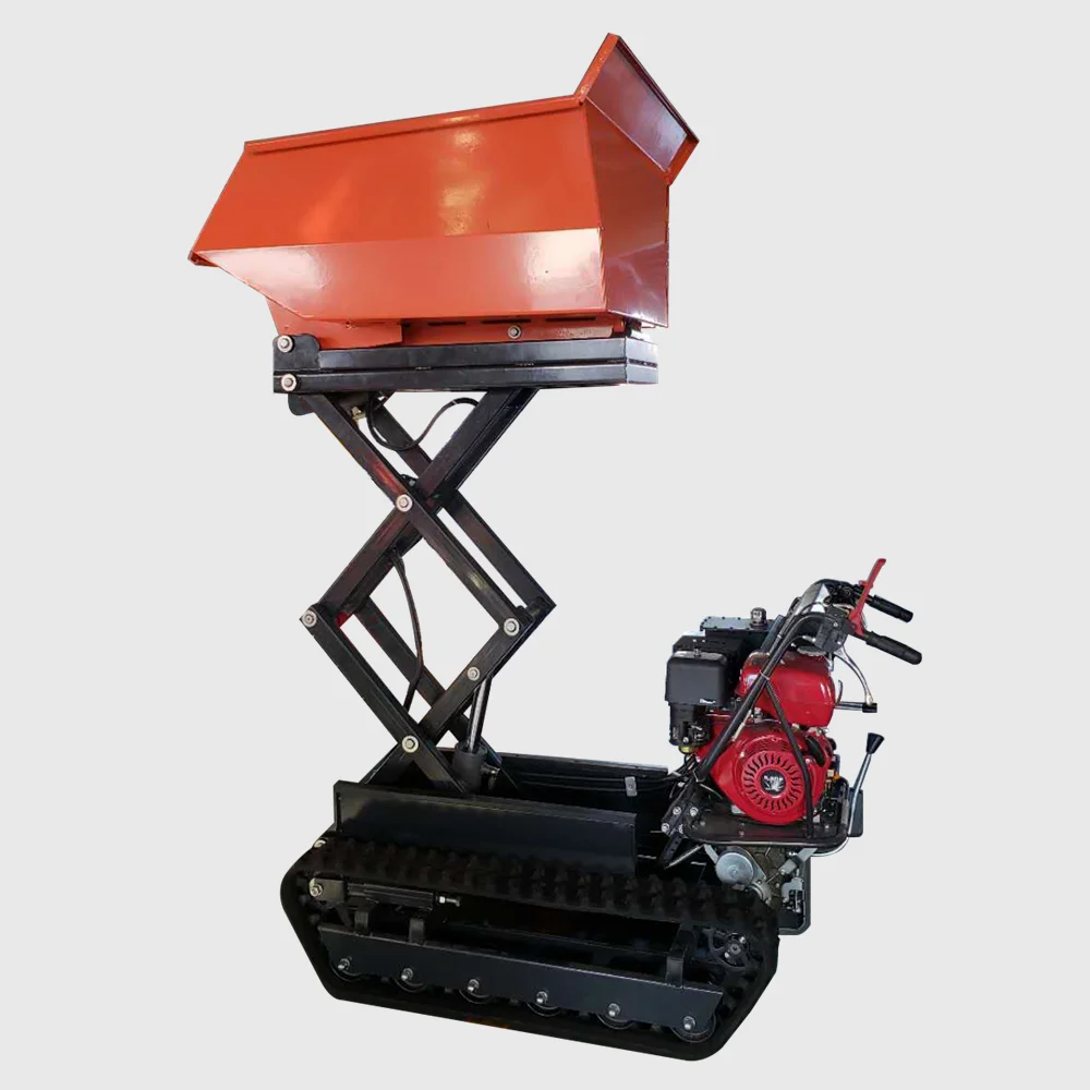 mini small sand tractor 500kg lift dumper container