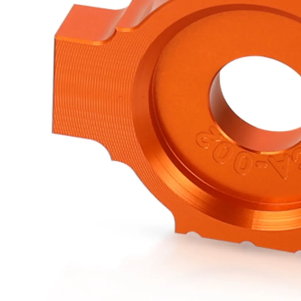 

Orange Motorcycle Chain Adjusters Blockers CNC Aluminum For 125/200/390 Duke/RC 2011-Later Accessories 125Duke 390Duke 200Duke