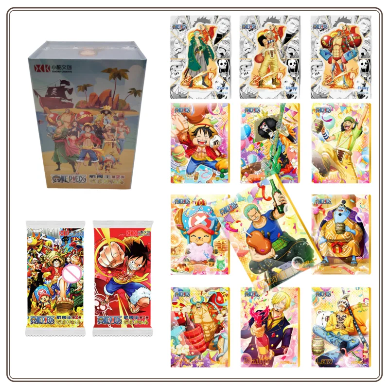 XIAOKU Cultural Products - One Piece Collection Card Set No. 2 Explore The Mysterious Island Commemorative Collection Card Gift