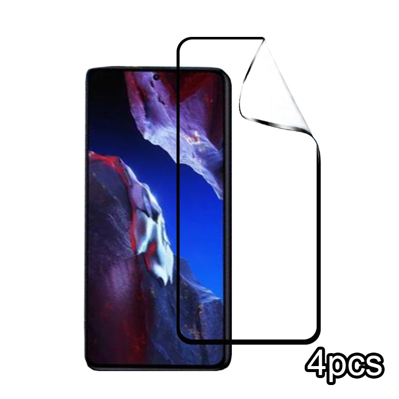 

Poco X5 F5 pro Ceramic Glass Soft Screen Protector Full Cover for Xiaomi POCO F4 F3 GT X4 X3 NFC