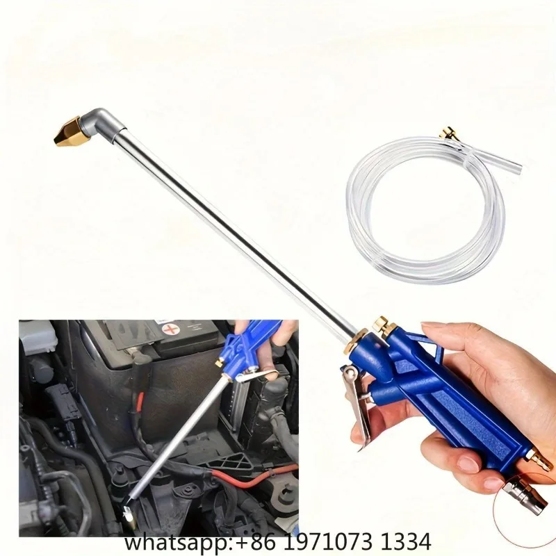 Pneumatic cleaning gun Engine cleaning, Blow dust, Water spray, Oil channel cleaning, High pressure car wash gun, US plug