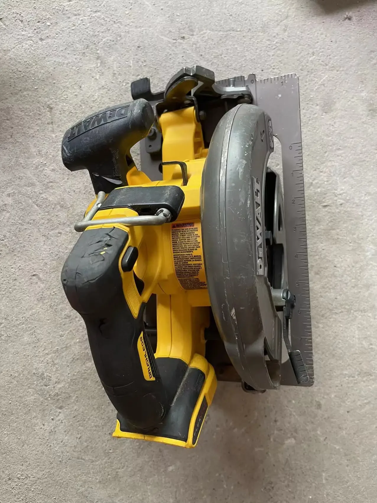 DEWALT DCS575 54V 190mm Circular Saw Cordless 18v (BARE UNIT),TOOL ONLY ,SECOND HAND