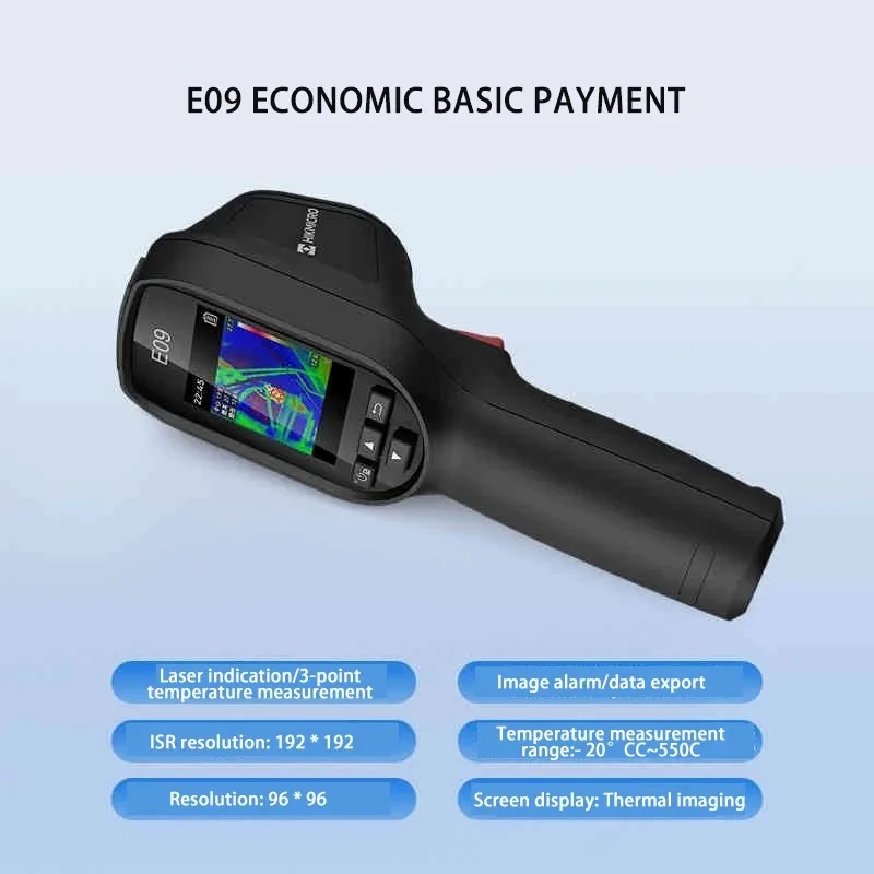 Non-Invasive Thermal Imaging Water Leak Detection Tool | Underground Leak Thermal Imager for Building Maintenance