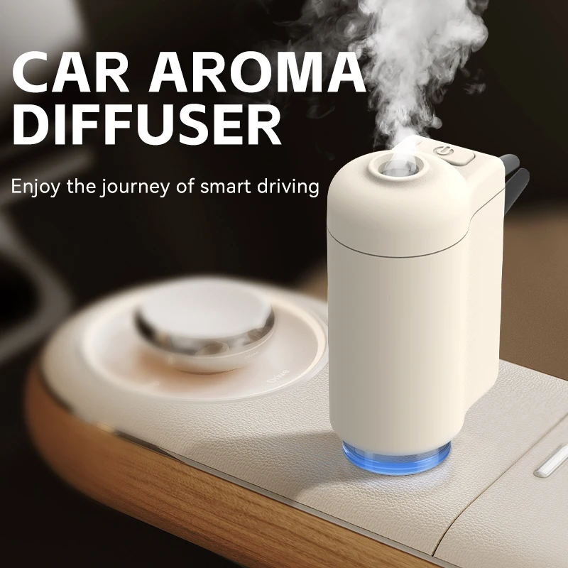 

Car Outlet Perfume Machine Air Freshener Essential Oil Fragrance Diffuser Smell White Car Aroma Scent Diffuser Car Accessories ﻿