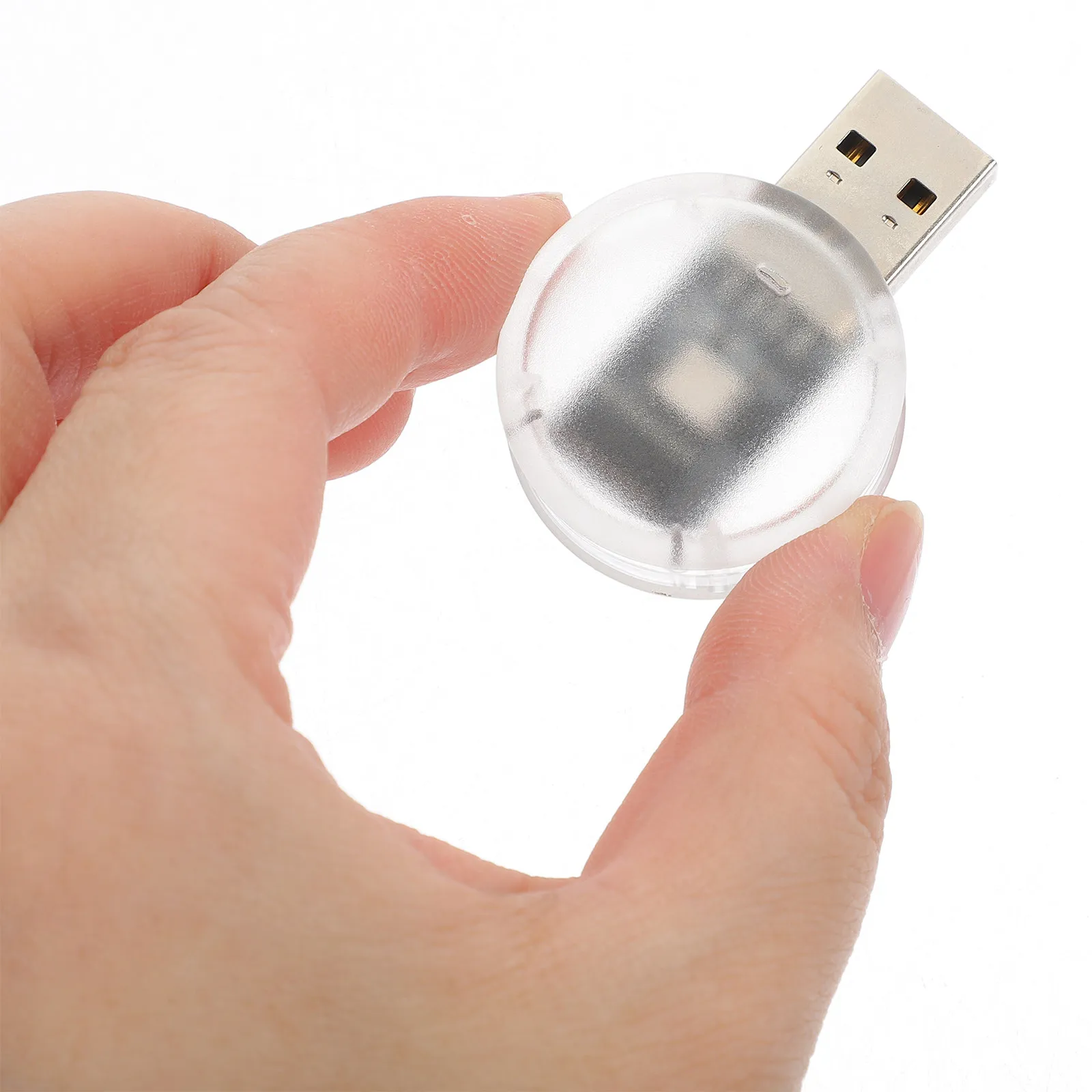 RGB USB Night Light – Portable Sound-Sensitive Mini Lamp for Bedroom & Desk