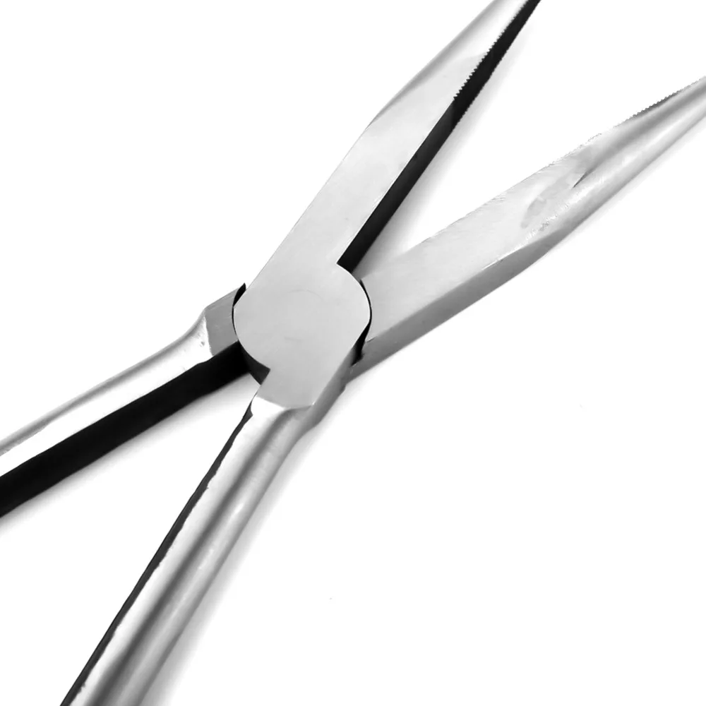 

Durable 11-Inch Needle Nose Pliers Non-Slip Grips Multifunctional Hook Removing Plier Carbon Steel Fishing Plier Accessory Tool