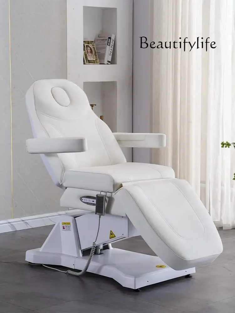 Beauty Salon Special Simple Electric Beauty Bed Eyelash Tattoo Embroidery Ear Cleaning Lifting Beauty Chair