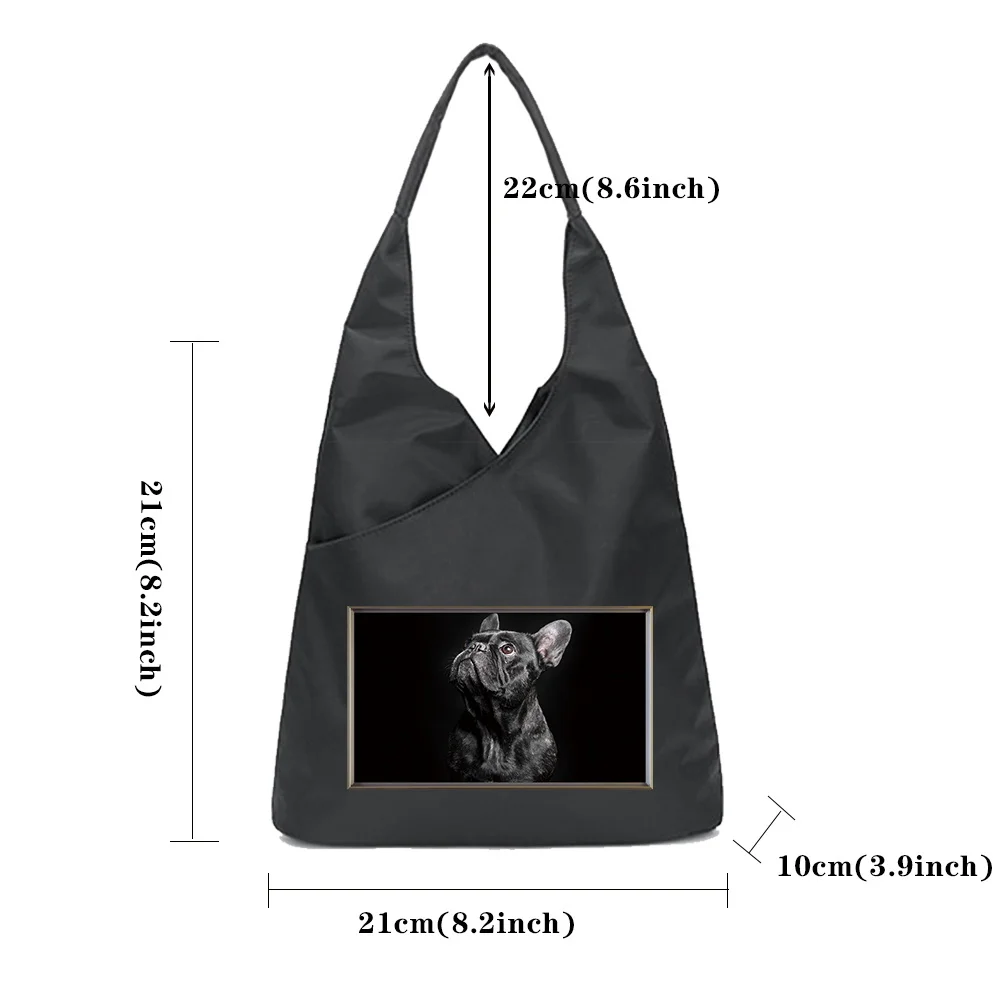 2024 New Fashion Women Eco-friendly Reusable Storage Bag Underarm Bags Handbag Animal Series Printing Pattern Shoulder Bag