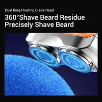 Mini Electric Shaver Intelligent Digital Display Washable Type-C Rechargeable Portable Wet Dry Travel Home Shaver For Face Leg 3