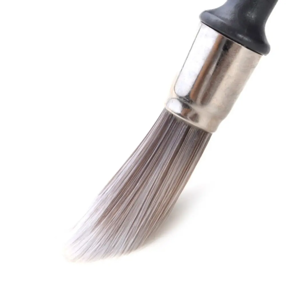 Cerdas grossas Pincel com cola revestido Handle, Não é fácil de galpar o cabelo, Costuras Apontando, Reduzir Brush Marks, Aplicar uniformemente