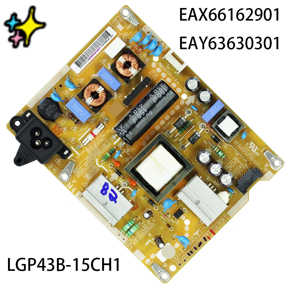 

EAX66162901 EAY63630301 TV Power Supply Board is for 43LF5400-UB 43LF5400 43LX3100 43LF540V-ZB 43LF540V 43LF5400-CA 43LF5420-CB