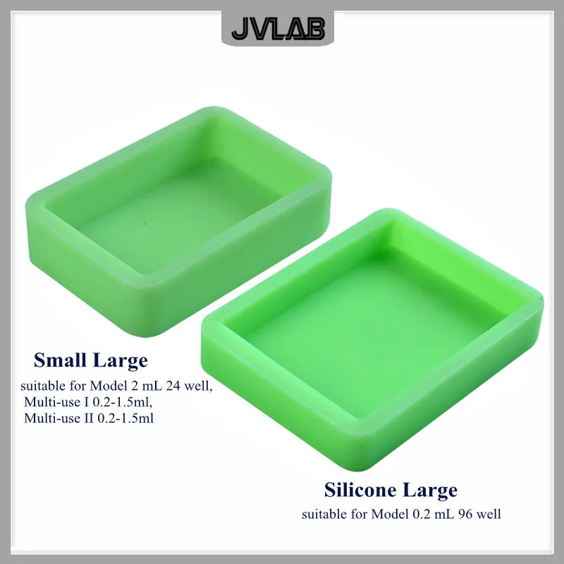 Silicone Stand For Ice Modular Foam Rack For Aluminum Ice Box 0.2 / 1.5 ML PCR Cooler Coat