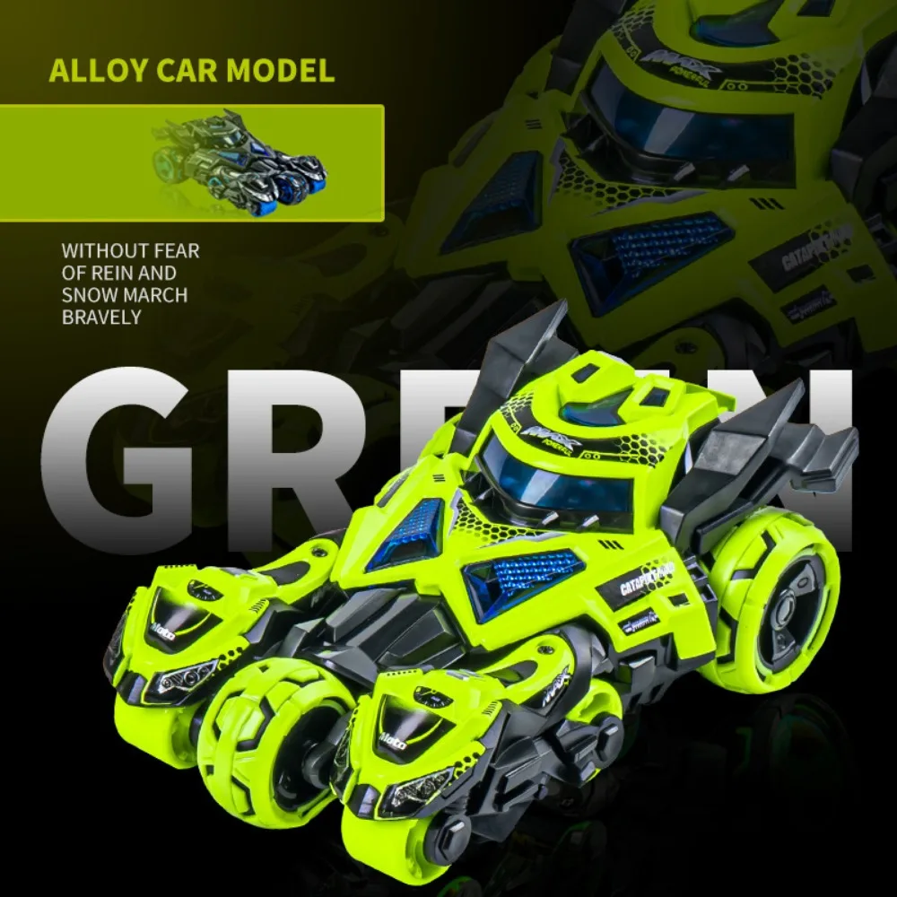 Birthday Gift 1:32 Motorcycle Ejector Car Model Diecast Model Inertia Pull Back Car Sound Light Alloy Simulation Motorcycle