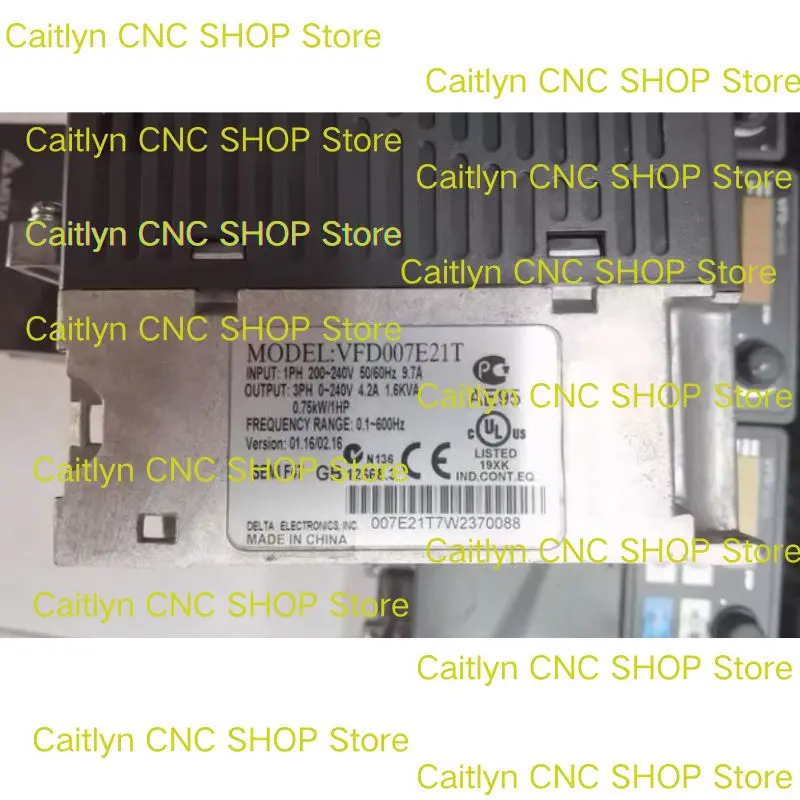 

Second hand VFD007E21T 750W inverter tested OK and shipped quickly