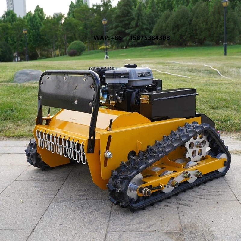 Hot Selling Lawn Mower Crawler Type 80-120cm Cutting Width Grass Cutting Machine Robotic Lawn Mower