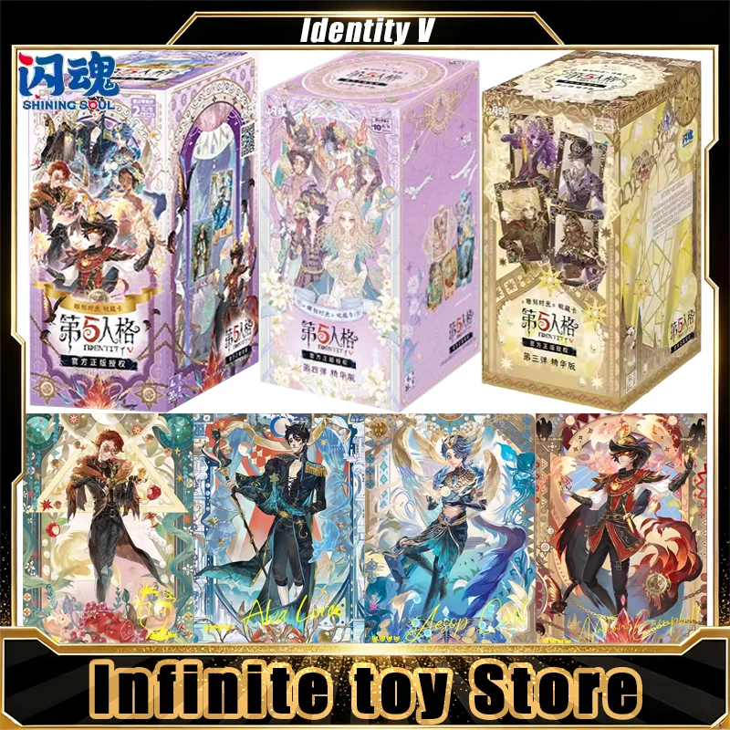 シャイニングソウル-identity-v-カード-ベーシックエディション-vol4-本物のアニメトレーディングカード-ミステリーボックスセット-おもちゃ-誕生日プレゼント-男の子-女の子向け
