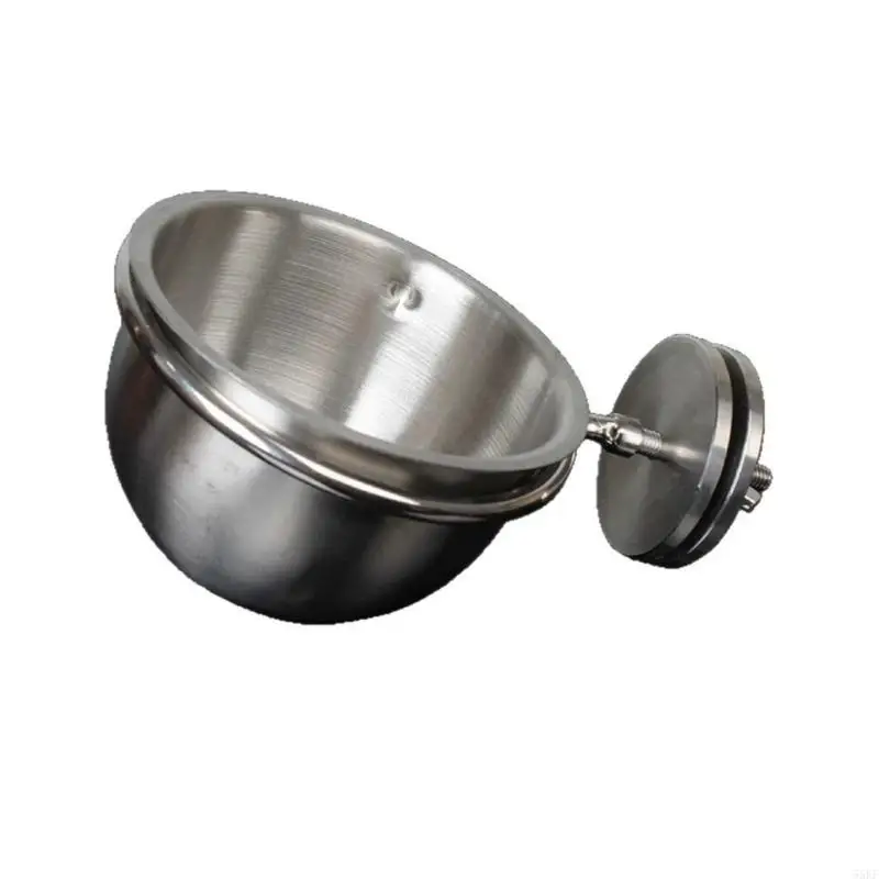 Stainless Steel Bird Feeders Bowl Heavy Type Hanging Cage Feeders Cups Suitable for Various Parrots 55KF