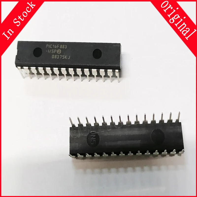 1pcs/lot PIC16F883-I/SP PIC16F883-I PIC16F883 DIP-28 In Stock