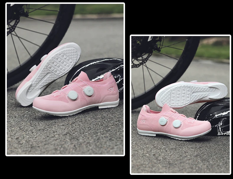 Professionelle Männer Radfahren MTB Schuhe Route Stollen Geschwindigkeit Rennrad Sneaker Racing Frauen Flache Fahrrad Berg Spd Radfahren Schuhe – Detail 15
