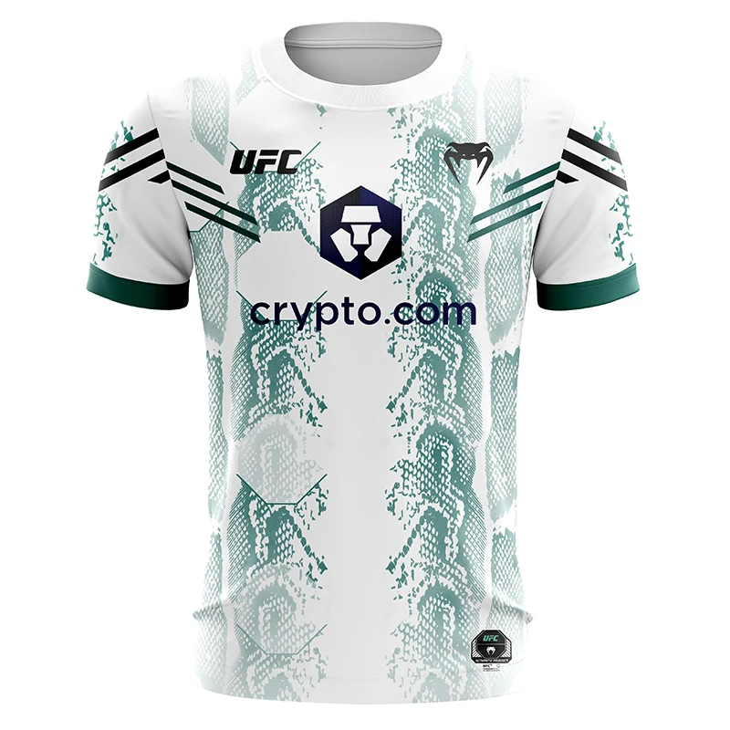 2026 New UFC Sweatshirt, Muay Thai Shirt, Gym Top, Boxing Training T-shirt, Fight Training Large Size Short-sleeved Shirt S-6XL