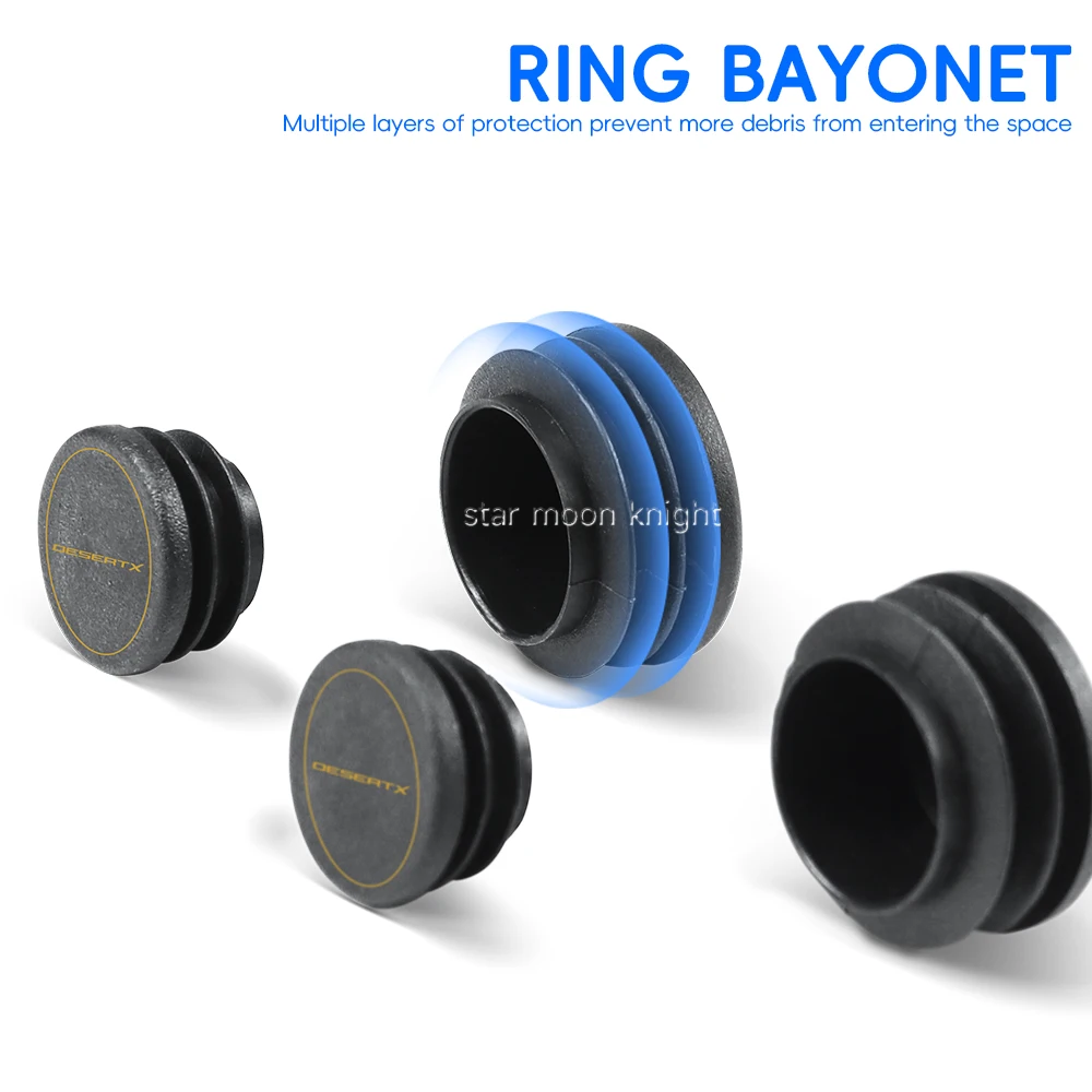Decorative Frame Hole Plug For Ducati Desert x DesertX 2022 2023 Motorcycle Frame end cap