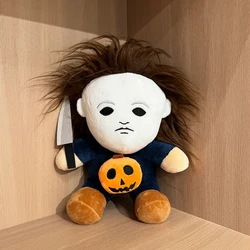 TreasuringU Halloween Horror Plush Toys Michael Myers Stuffed Dolls Soft Toys Halloween Party Decoration Birthday Gifts