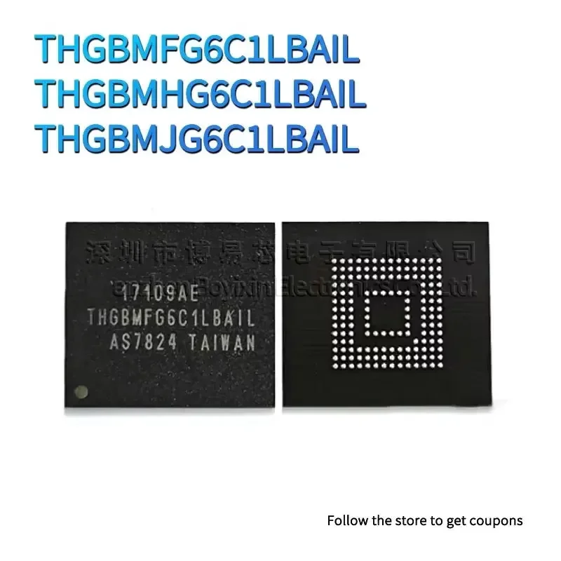 НОВЫЙ THGBMFG6C1LBAIL THBBMHG6C1LBAIL THGBMJG6C1LBAIL Протестированная стандартная версия BGA