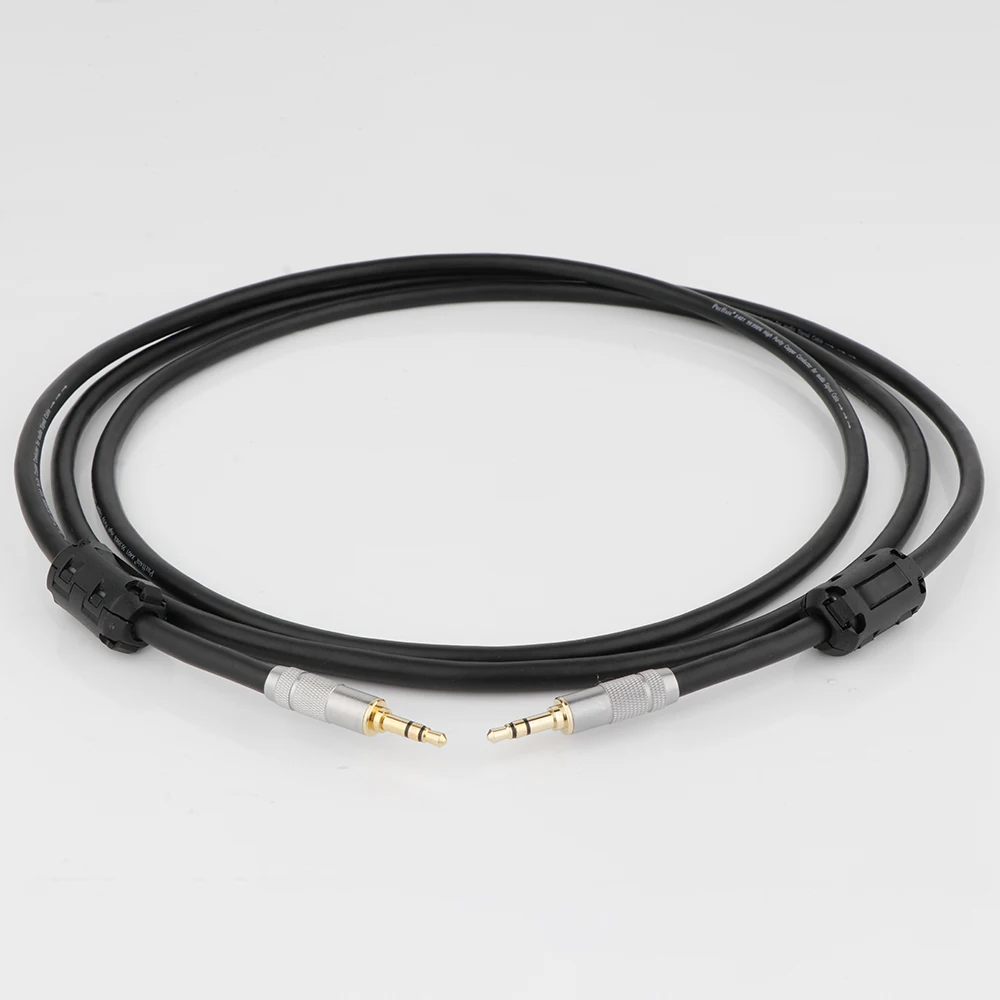 3.5mm to 3.5mm Aux Cable Auxiliary Male to Male Stereo Jack HiFi Support Microphone Function Audio Cable