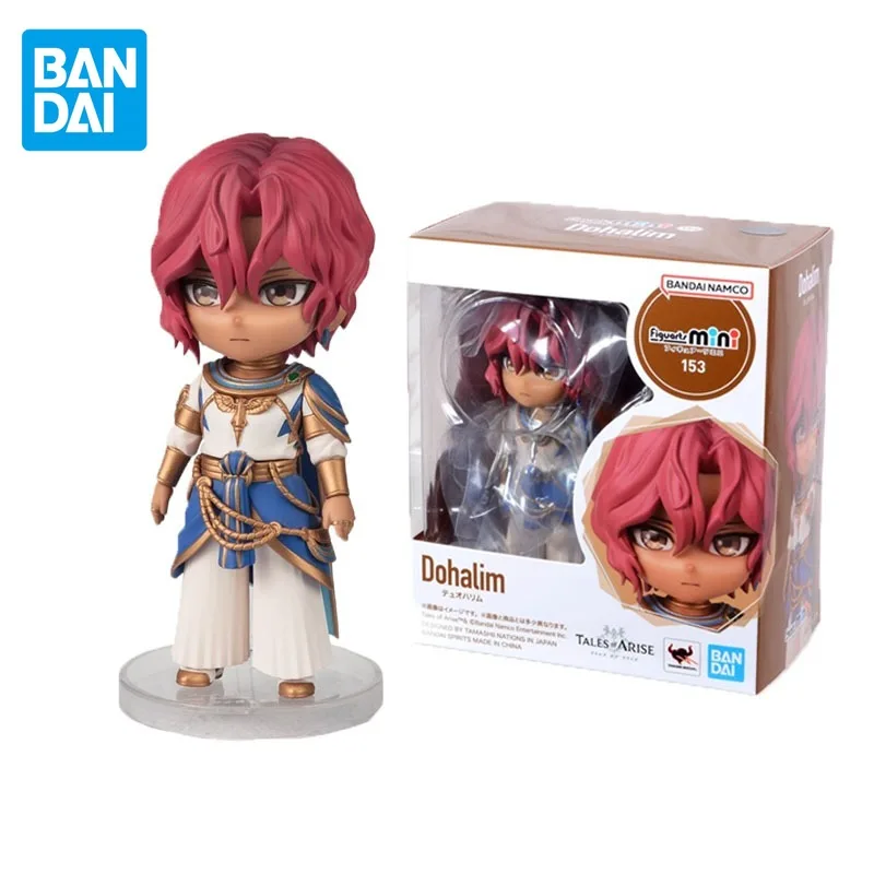 Bandai Original Figuarts Mini Tales of Arise Anime Figure Dohalim Action Figure Toys for Boys Girls Kids Children Birthday Gifts