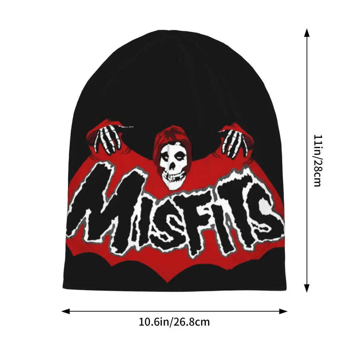 الخفافيش الجمجمة غير أسوياء الجمجمة شبكة Skullies قبعة حريمي دافئة الخريف الشتاء في الهواء الطلق قبعة محبوك بونيه قبعات للرجال النساء الكبار