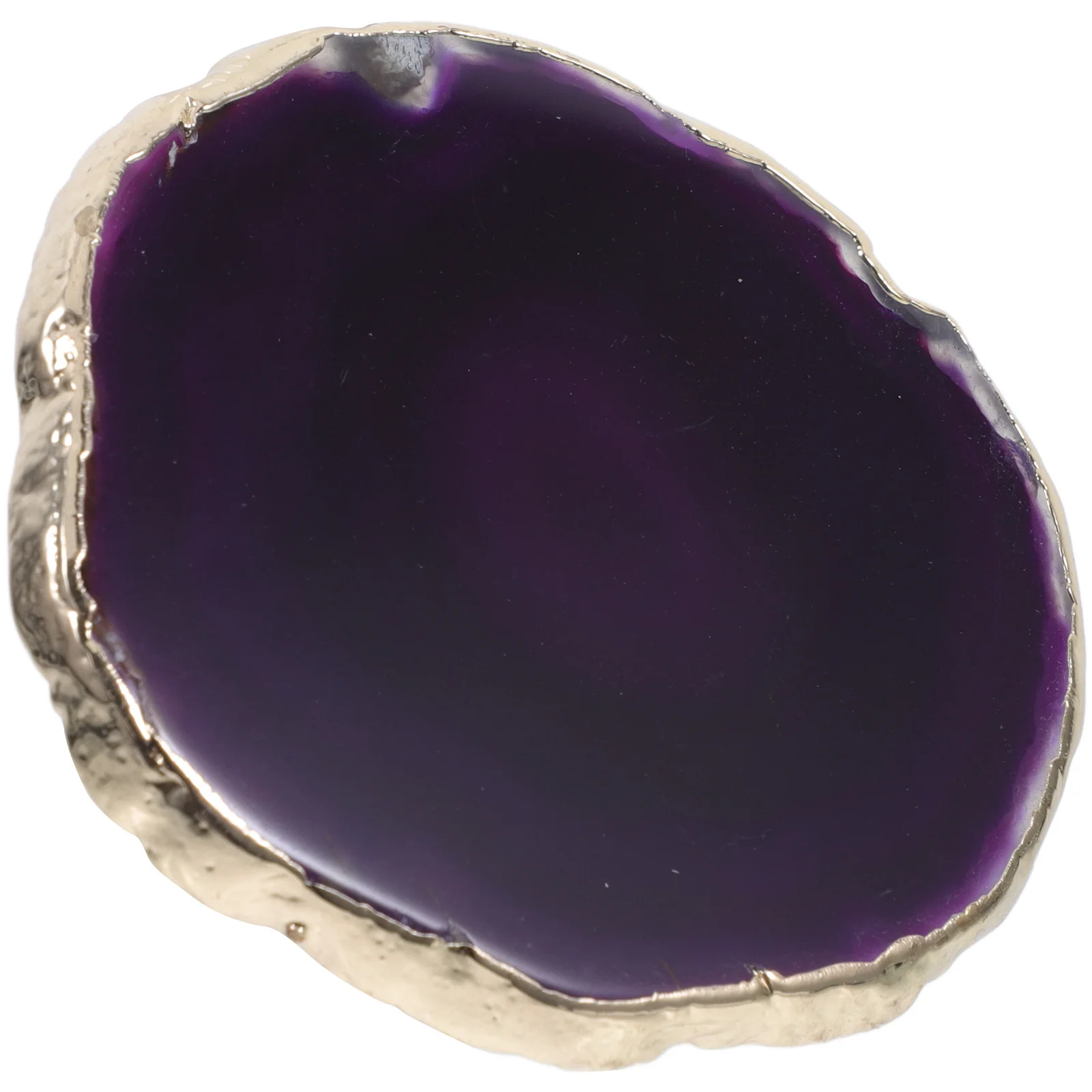 

Natural Style Coaster Coasters for Table Tea Coffee Agate Slices Cup Mat Desktop