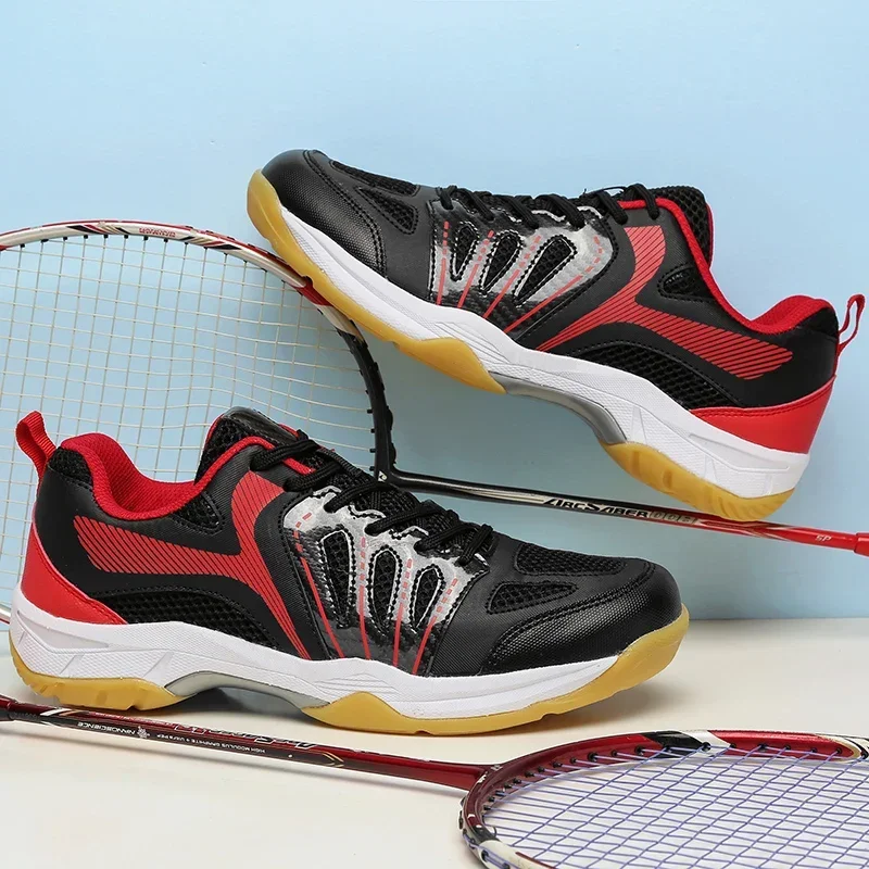 Professional Badminton Athletic Training Shoes, Non-Slip Boy, Popular Voleibol, Tênis Sneaker, Homens Esporte Ping Pong Shoe, 1975