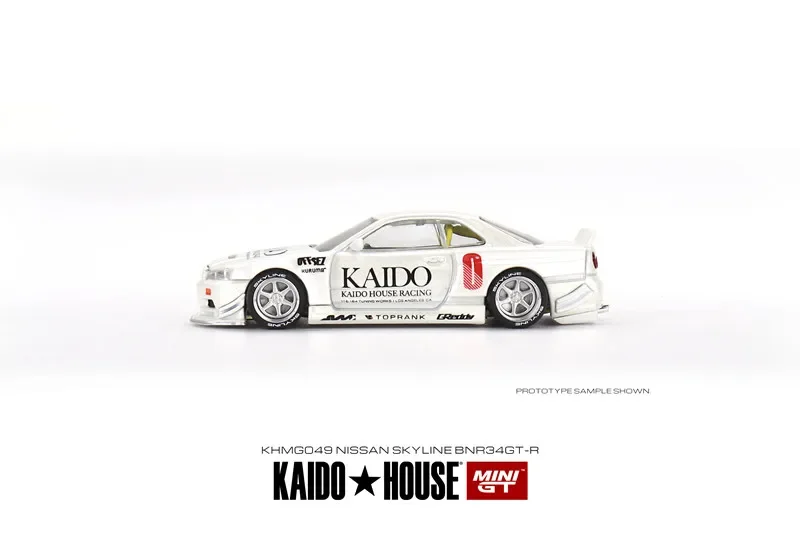 Kaido House + MINIGT Datsun KAIDO Fairlady Z Kaido GT V1 Alloy Car Diecast Metal Model 1/64 Kids Xmas Gift Toys for Boys