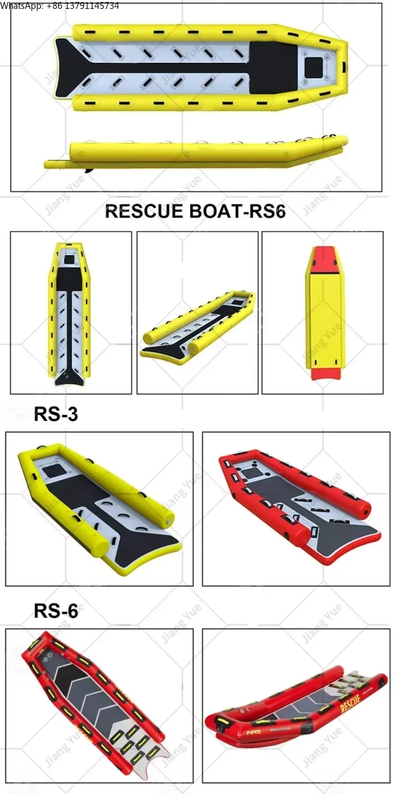 Factory Price Rescue Inflatable Pontoon Boat Dive Heavy Duty Large Inflatable PVC Rescue Boat For Sale